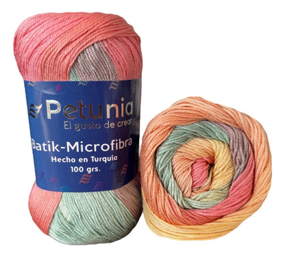 Hilo Batik-microfibra 100grs Petunia