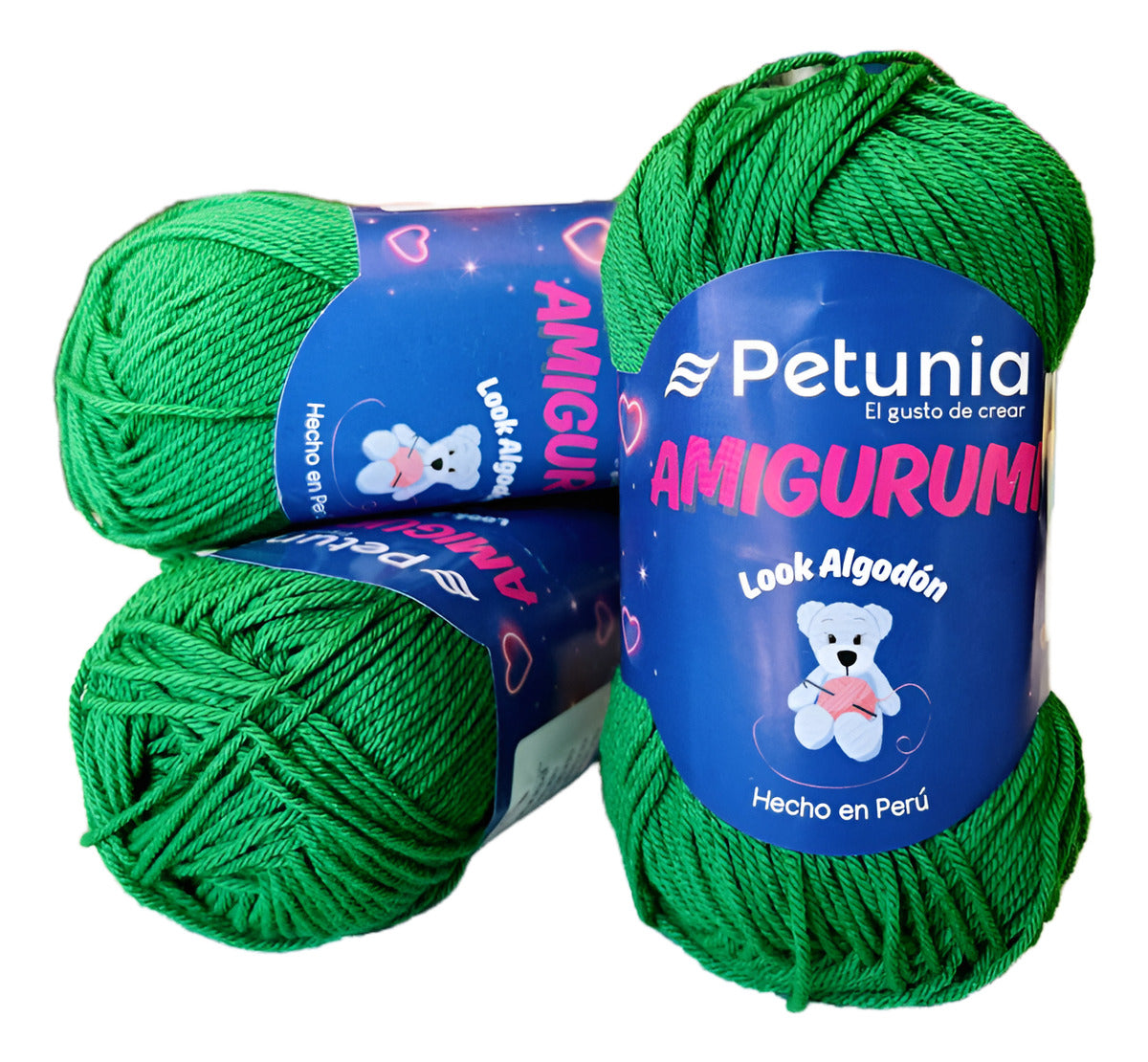 Lana Amigurumi (tacto Algodon) 50grs Petunia