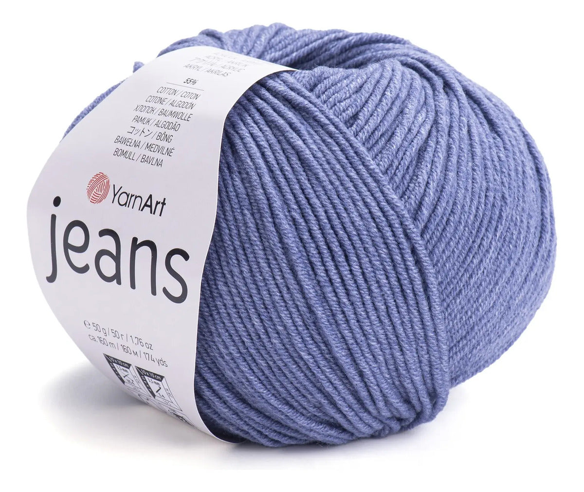 Jeans 50grs Yarn Art  (55% Algodón 45% Acrílico)