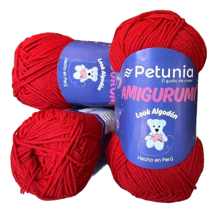 Lana Amigurumi (tacto Algodon) 50grs Petunia