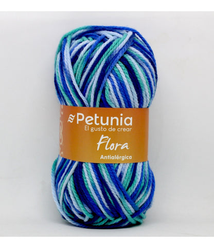 Lana Flora Matizada 100grs Petunia