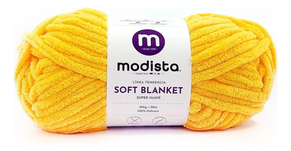 Lana Soft Blanket Chenille 100grs Modista