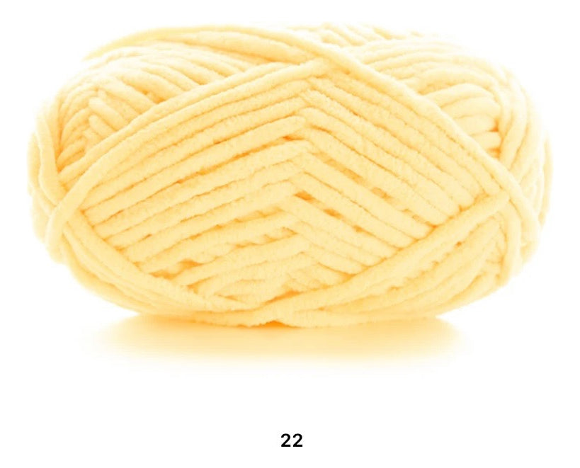 Lana Chenille 3,5mm 50grs