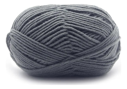 Lana Milk Cotton 50grs (4 Hebras Dobles 2mm) 90mts Aprox.