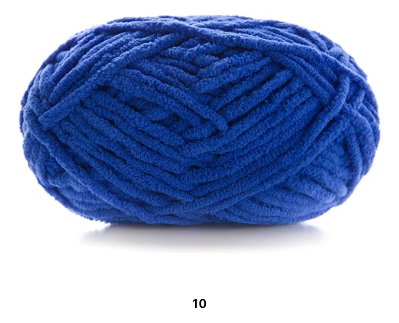 Lana Chenille 3,5mm 50grs