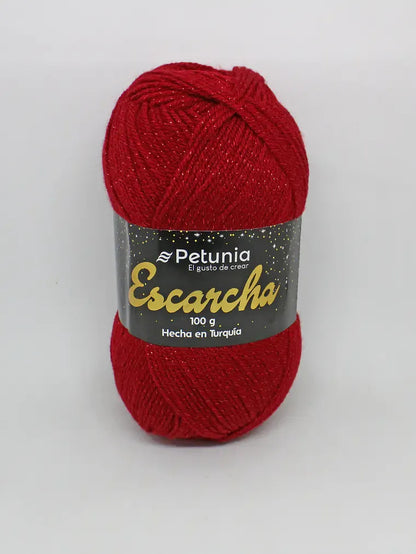 Lana Escarcha 100grs Petunia