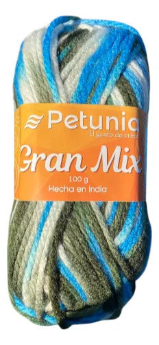 Lana Gran Mix 100grs Petunia