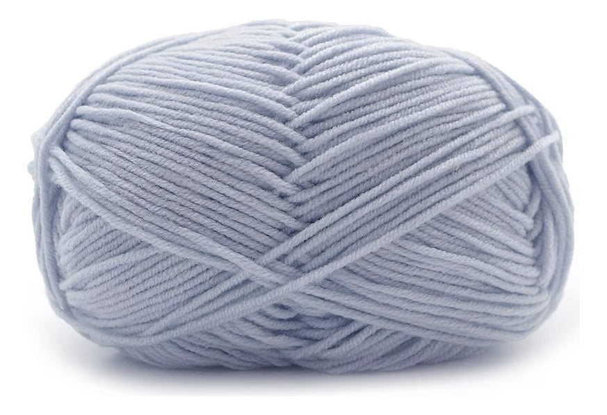 Lana Milk Cotton 50grs (4 Hebras Dobles 2mm) 90mts Aprox.