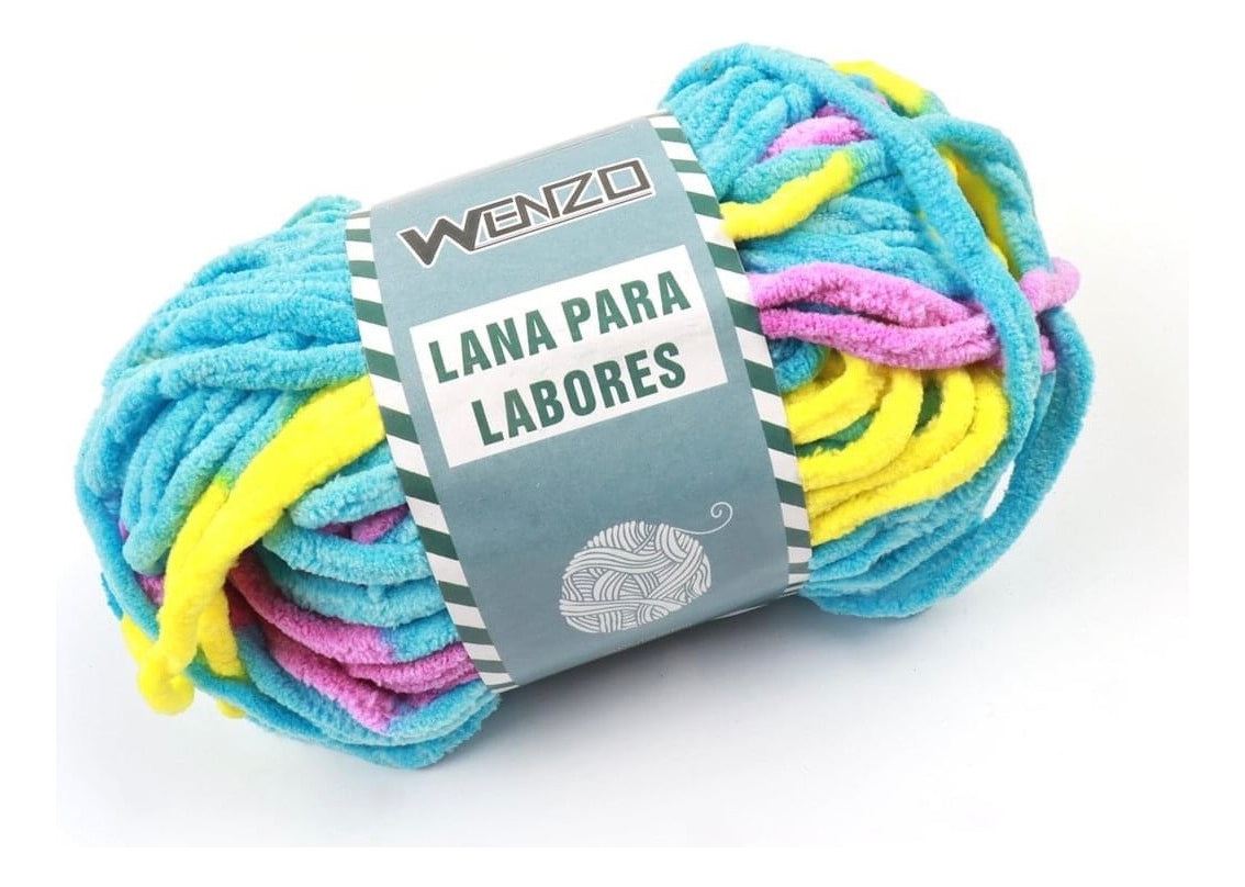 Lana Chenille Poliester Wenzo 90grs