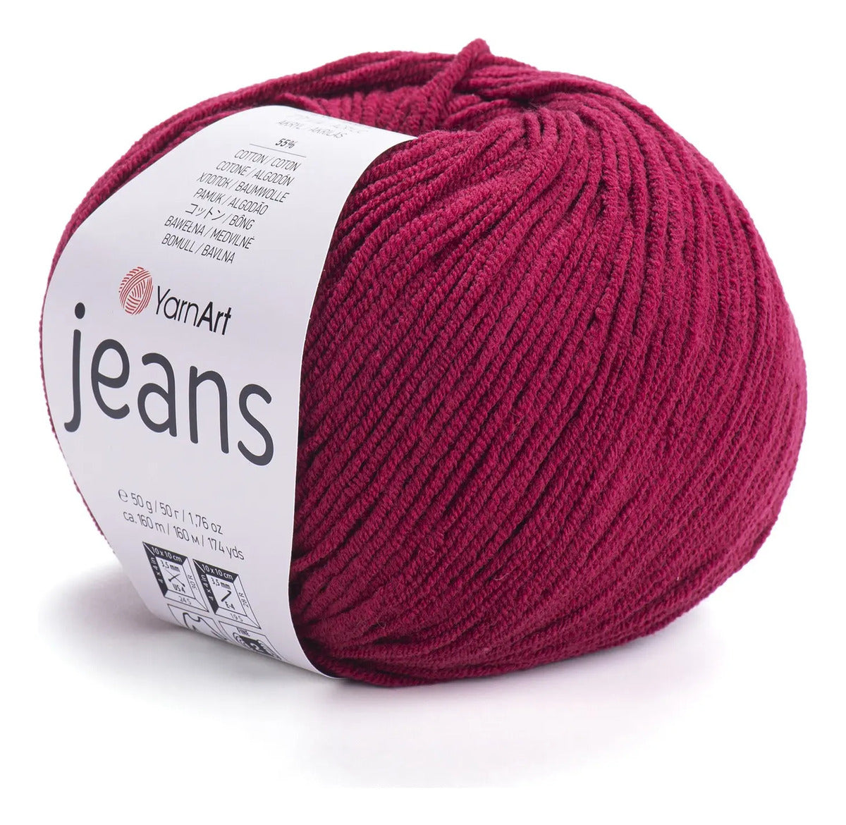 Jeans 50grs Yarn Art  (55% Algodón 45% Acrílico)