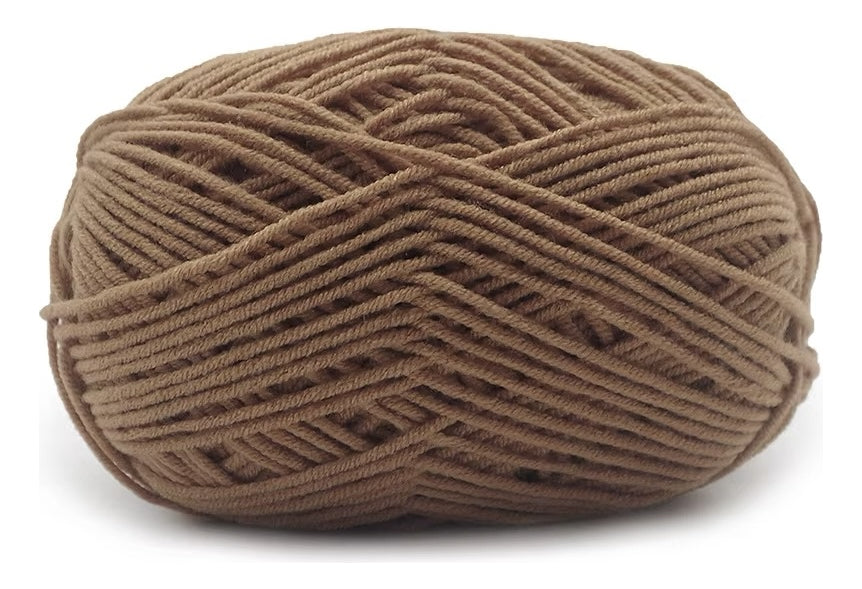Lana Milk Cotton 50grs (4 Hebras Dobles 2mm) 90mts Aprox.
