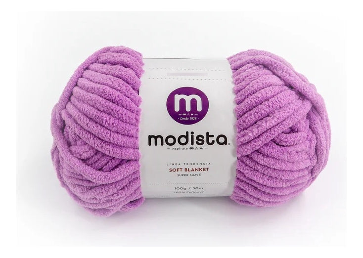 Lana Soft Blanket Chenille 100grs Modista