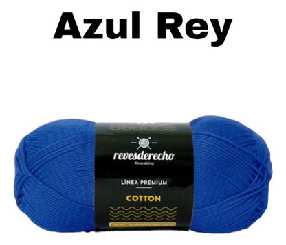 Algodón / Cotton Premium Revesderecho 100grs