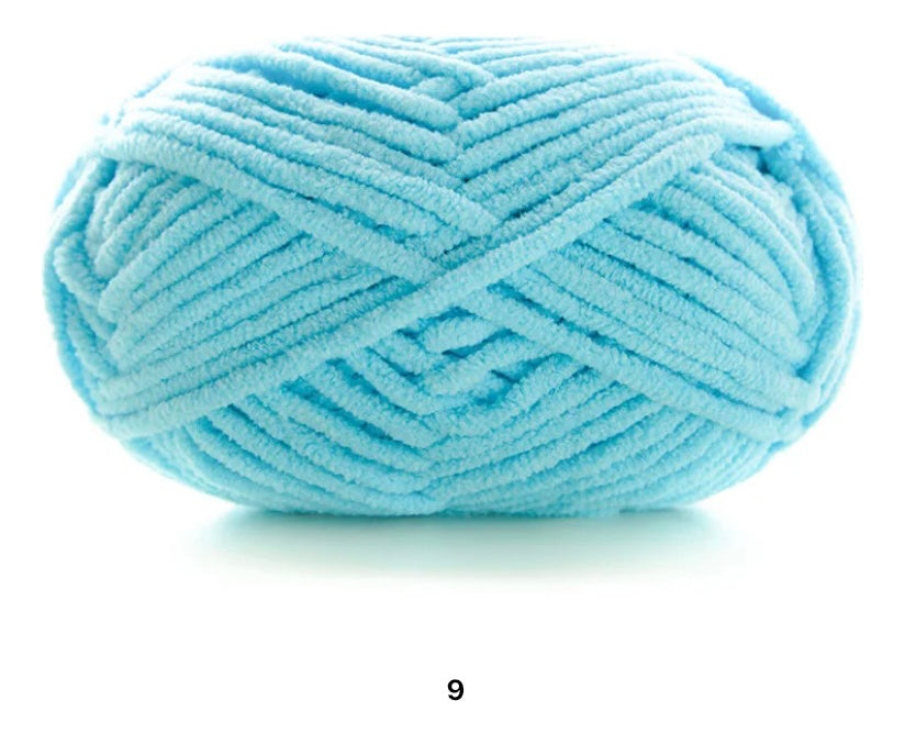 Lana Chenille 3,5mm 50grs
