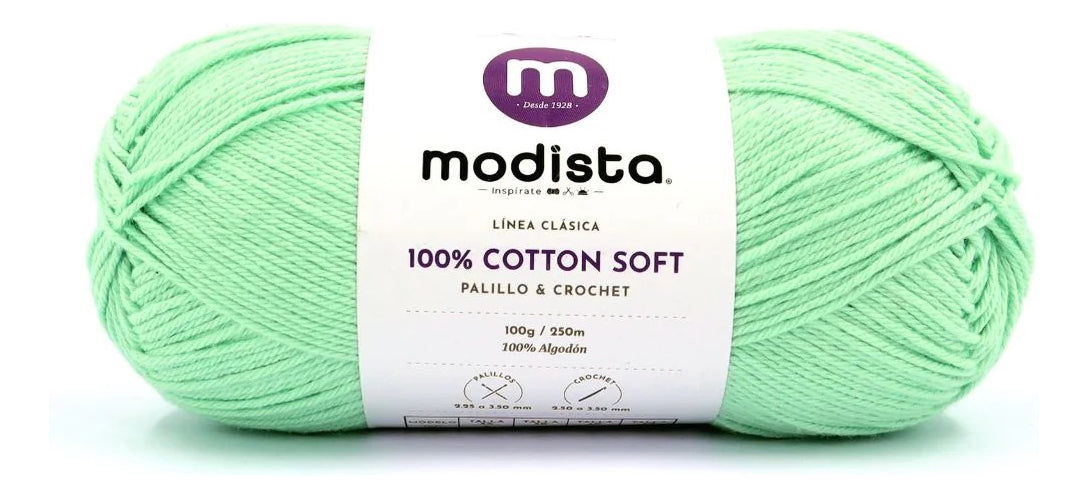Algodón / 100% Cotton Soft Modista 100grs