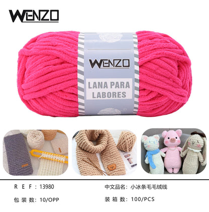 Lana Chenille Poliester Wenzo 90grs
