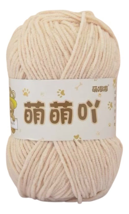 Lana Mini Velvet 50grs Ultra Delgada 3mm.