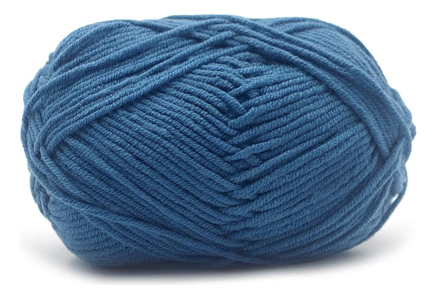 Lana Milk Cotton 50grs (4 Hebras Dobles 2mm) 90mts Aprox.