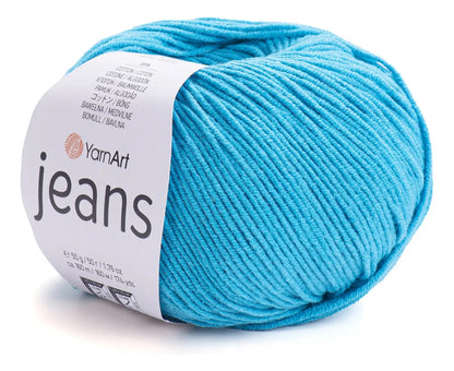 Jeans 50grs Yarn Art  (55% Algodón 45% Acrílico)