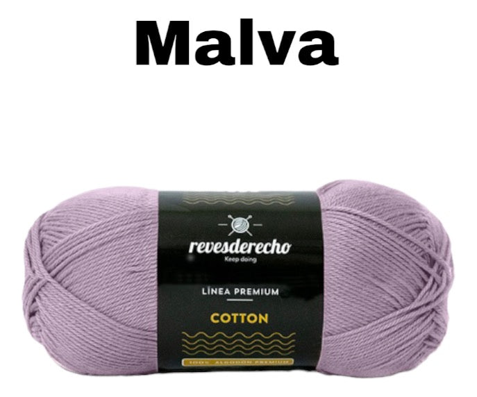 Algodón / Cotton Premium Revesderecho 100grs