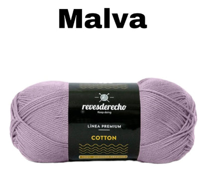 Algodón / Cotton Premium Revesderecho 100grs