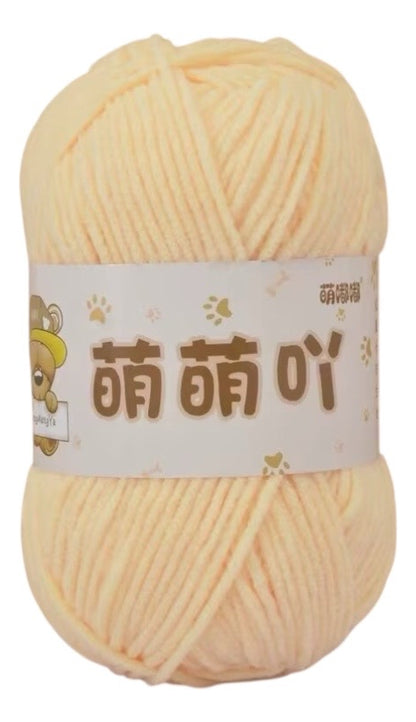 Lana Mini Velvet 50grs Ultra Delgada 3mm.
