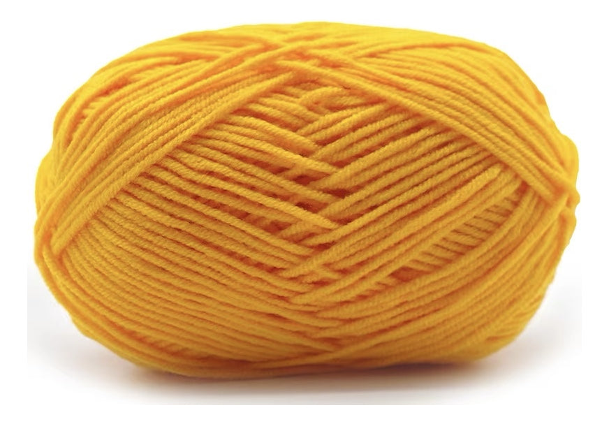 Lana Milk Cotton 50grs (4 Hebras Dobles 2mm) 90mts Aprox.