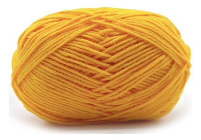Lana Milk Cotton 50grs (4 Hebras Dobles 2mm) 90mts Aprox.