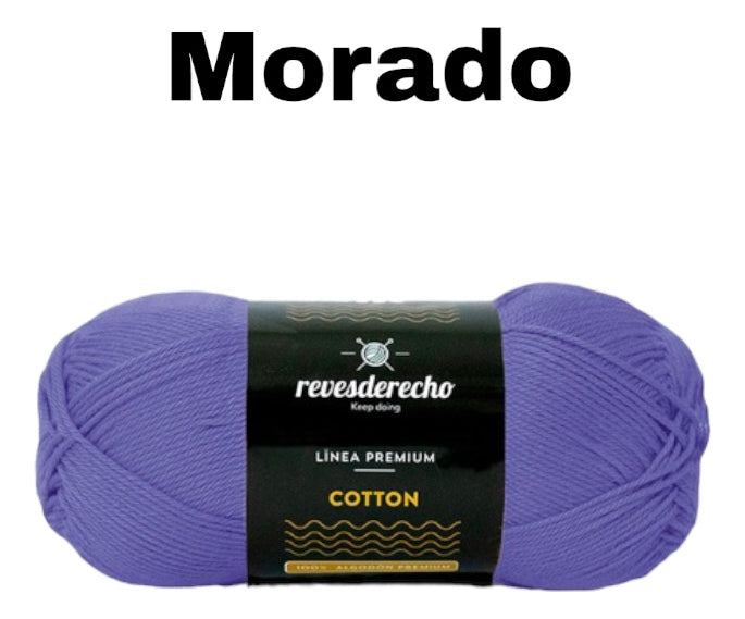 Algodón / Cotton Premium Revesderecho 100grs