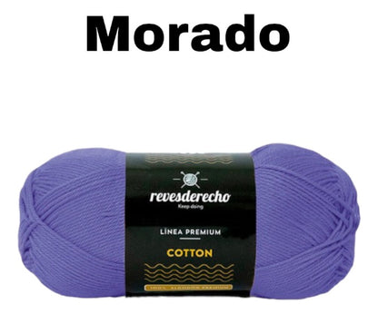 Algodón / Cotton Premium Revesderecho 100grs