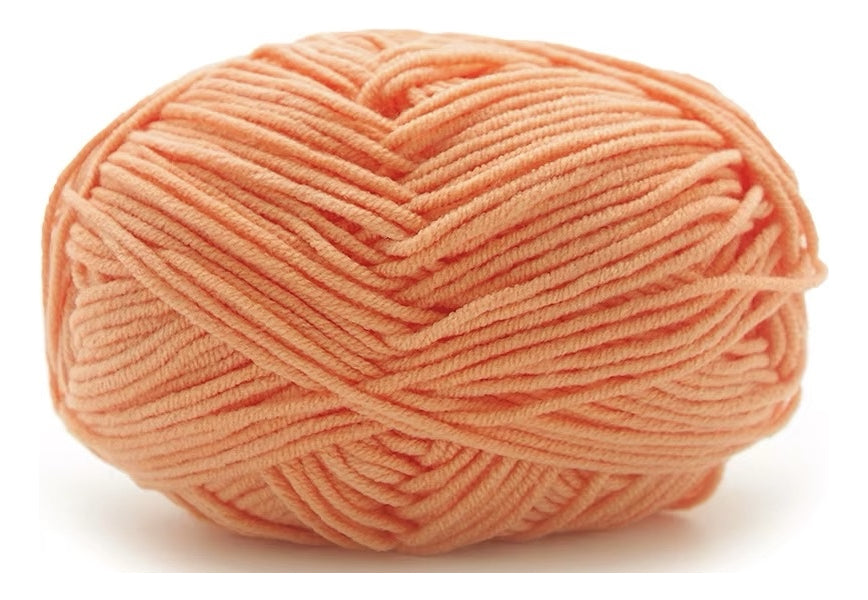 Lana Milk Cotton 50grs (4 Hebras Dobles 2mm) 90mts Aprox.