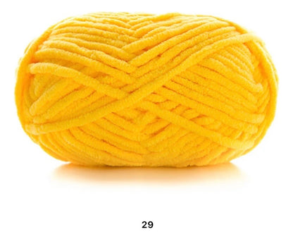 Lana Chenille 3,5mm 50grs