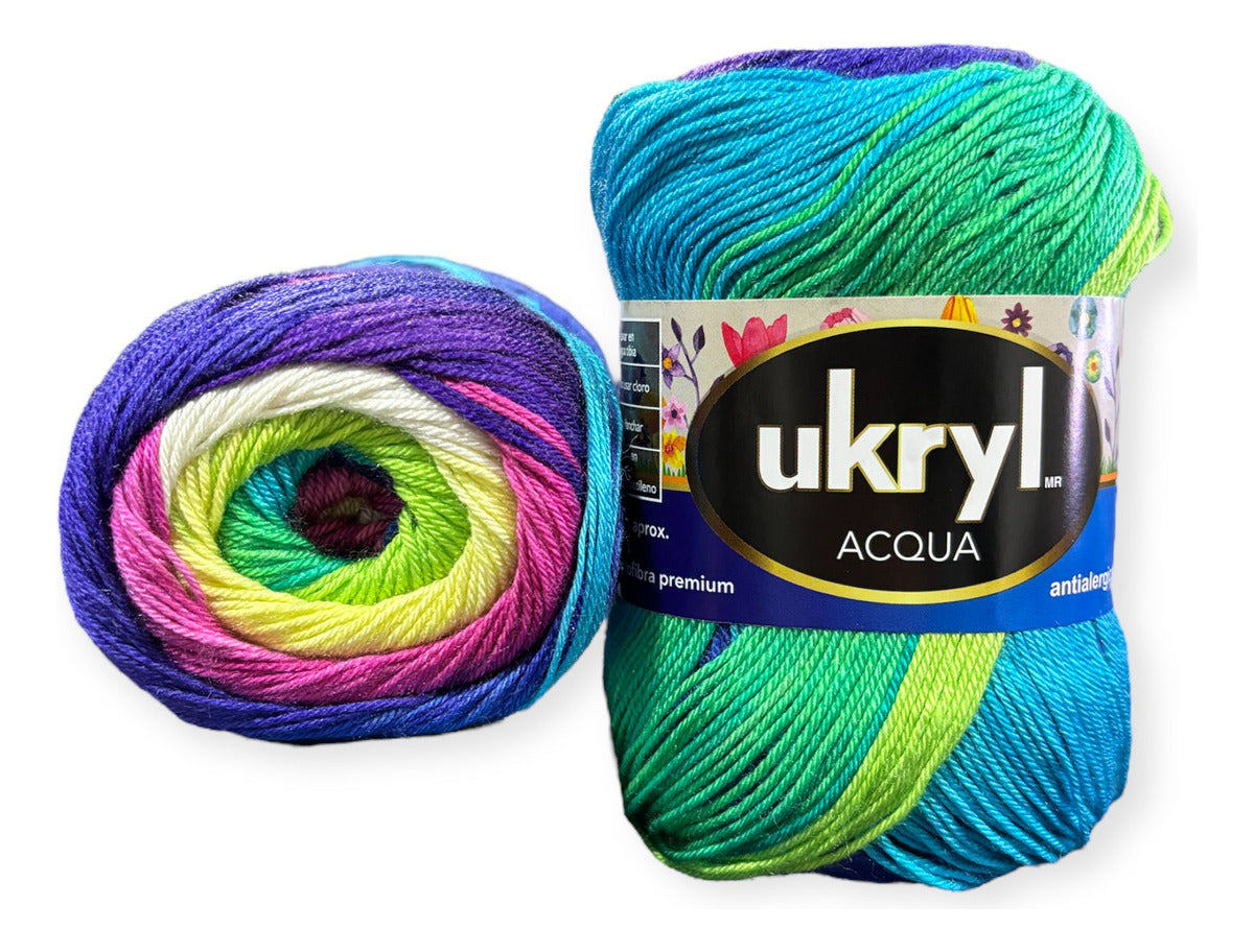 Hilo Acqua Microfibra Batik 100grs Ukryl