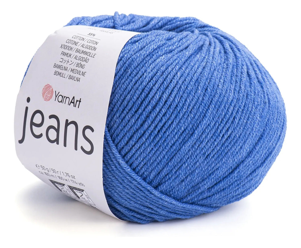 Jeans 50grs Yarn Art  (55% Algodón 45% Acrílico)