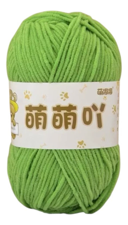 Lana Mini Velvet 50grs Ultra Delgada 3mm.