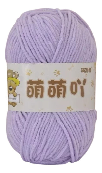 Lana Mini Velvet 50grs Ultra Delgada 3mm.