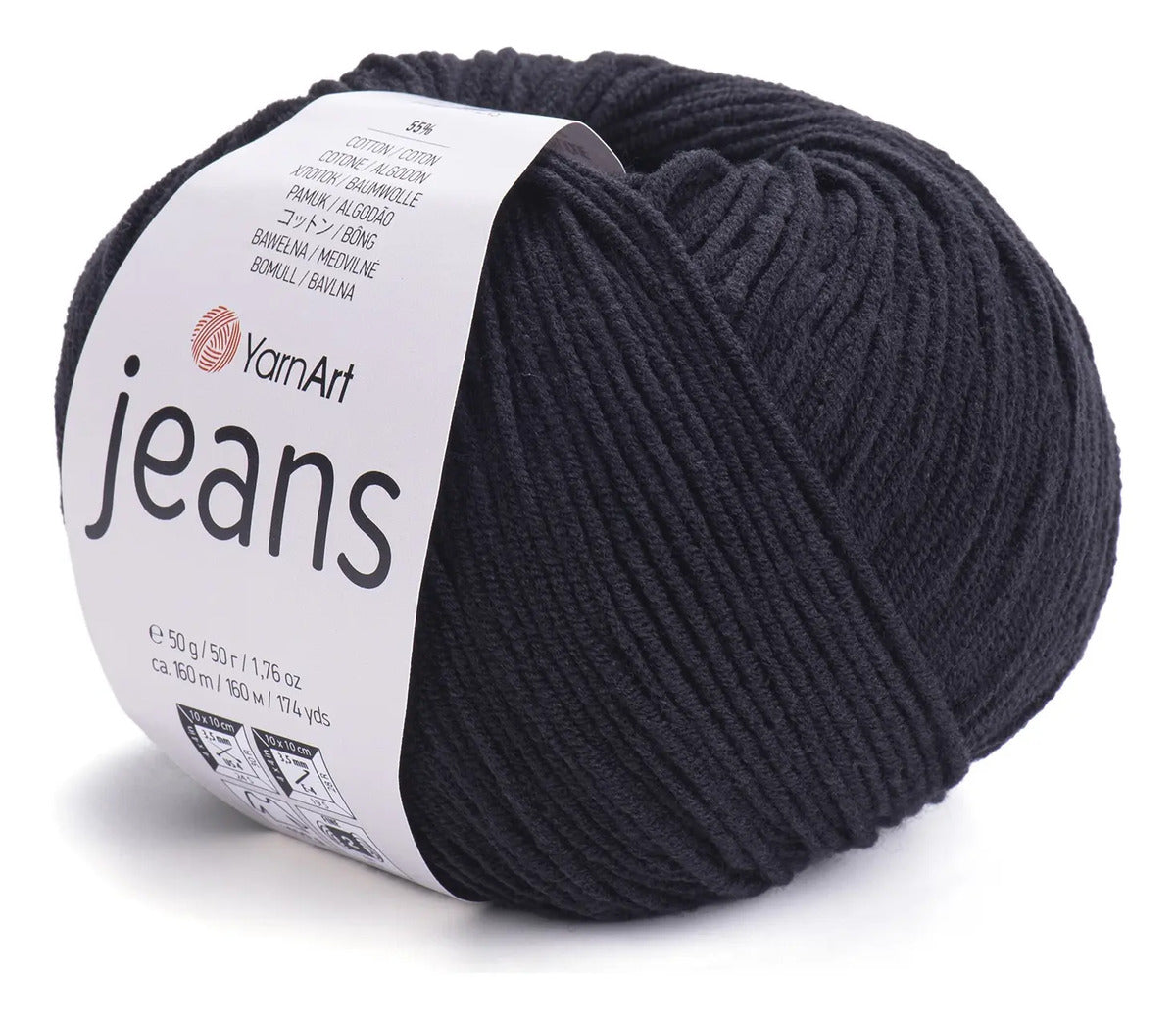 Jeans 50grs Yarn Art  (55% Algodón 45% Acrílico)