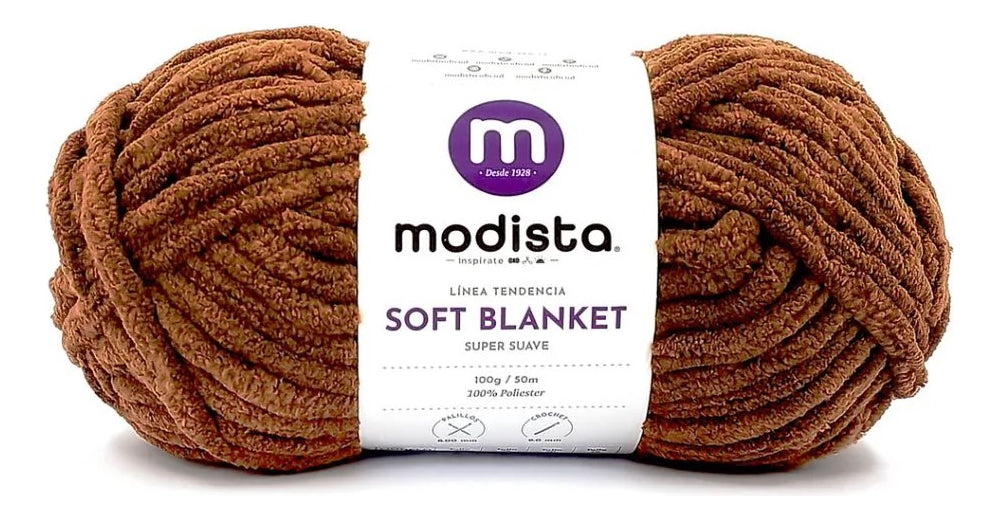 Lana Soft Blanket Chenille 100grs Modista