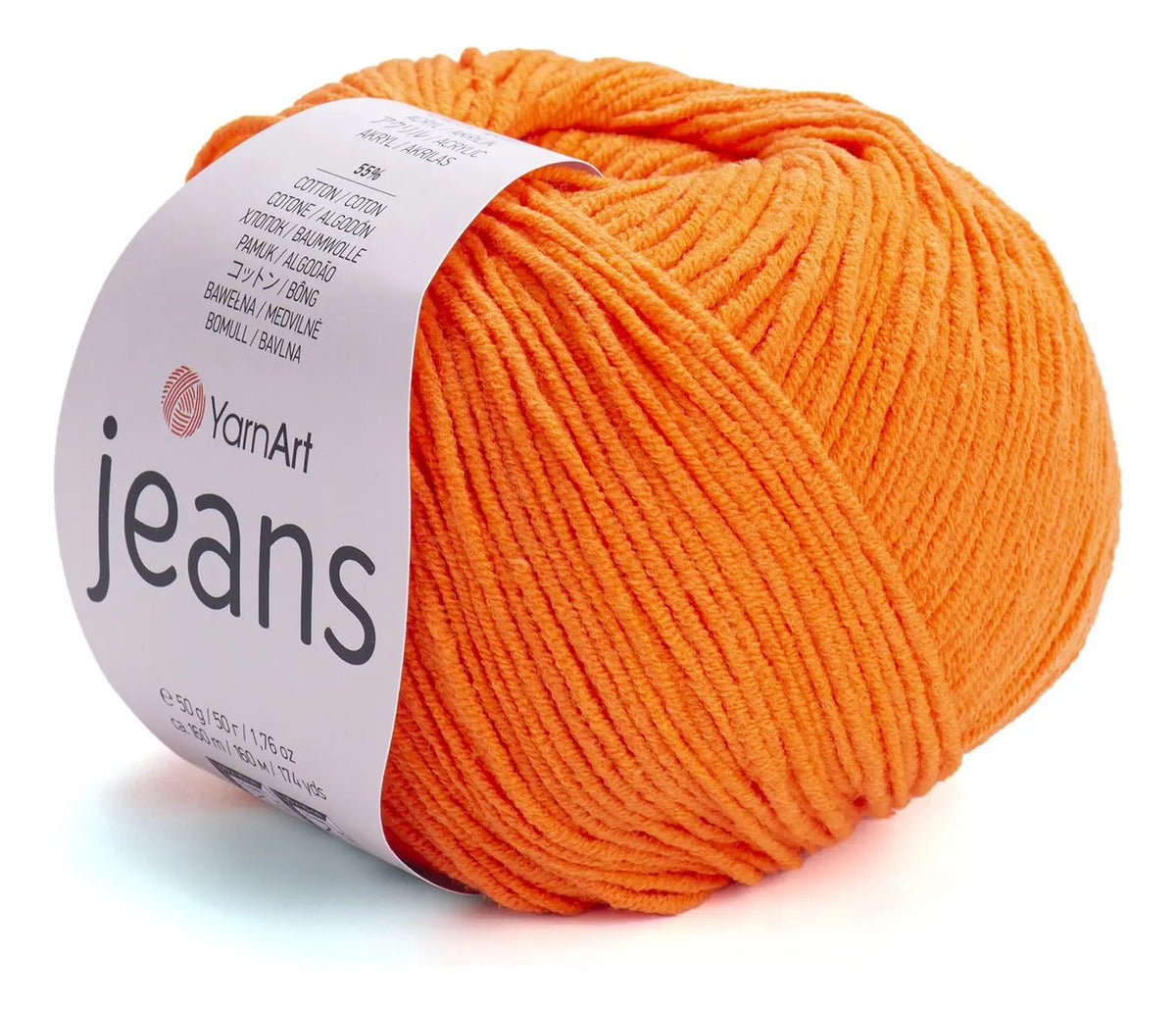 Jeans 50grs Yarn Art  (55% Algodón 45% Acrílico)