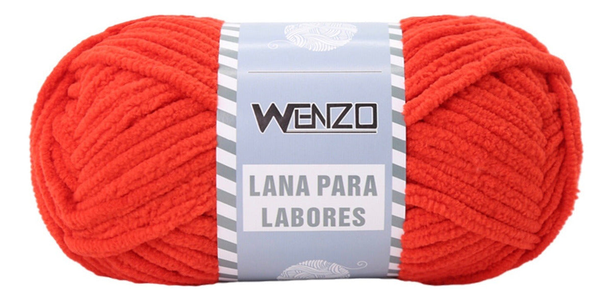 Lana Chenille Poliester Wenzo 90grs