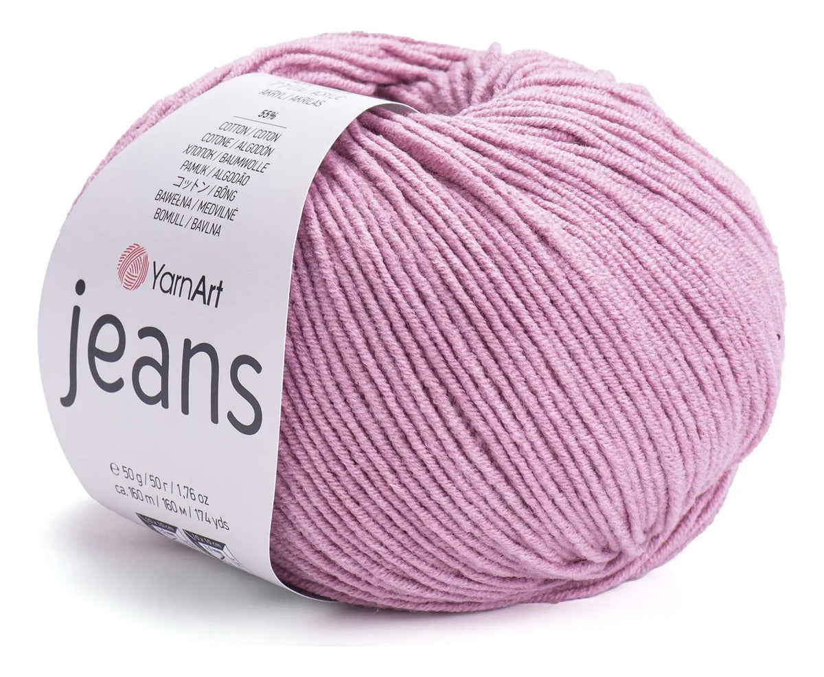 Jeans 50grs Yarn Art  (55% Algodón 45% Acrílico)