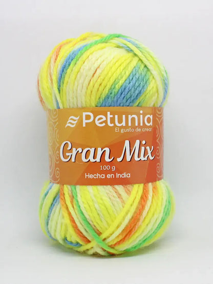Lana Gran Mix 100grs Petunia
