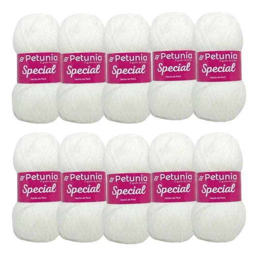 Lana Special Petunia 100%acrilico 1kg Por Mayor.