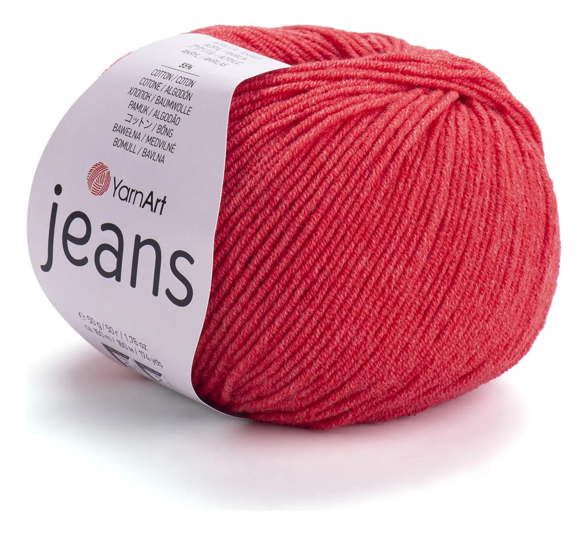Jeans 50grs Yarn Art  (55% Algodón 45% Acrílico)