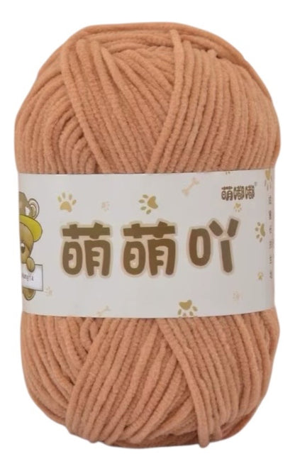 Lana Mini Velvet 50grs Ultra Delgada 3mm.