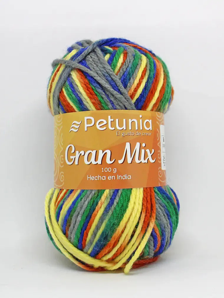 Lana Gran Mix 100grs Petunia