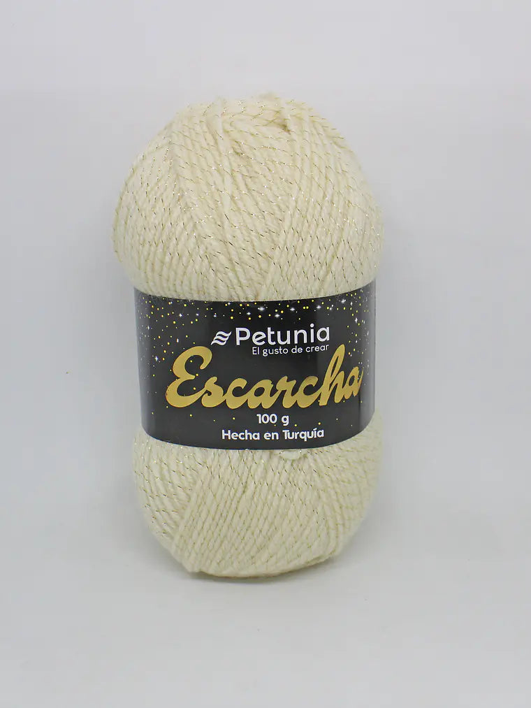 Lana Escarcha 100grs Petunia