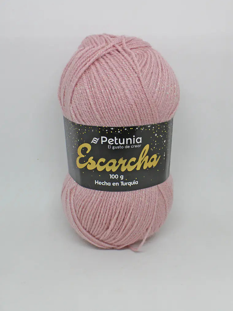 Lana Escarcha 100grs Petunia