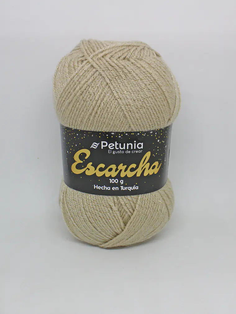 Lana Escarcha 100grs Petunia