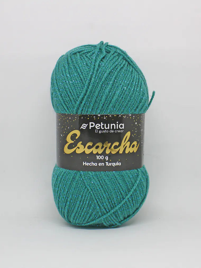 Lana Escarcha 100grs Petunia